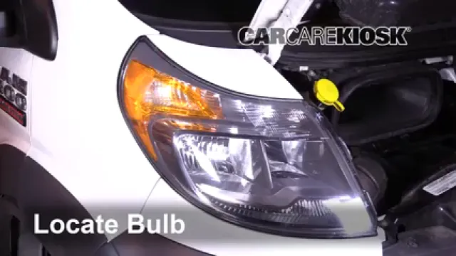 2016 Ram ProMaster 1500 3.6L V6 FlexFuel Lights Parking Light (replace bulb)